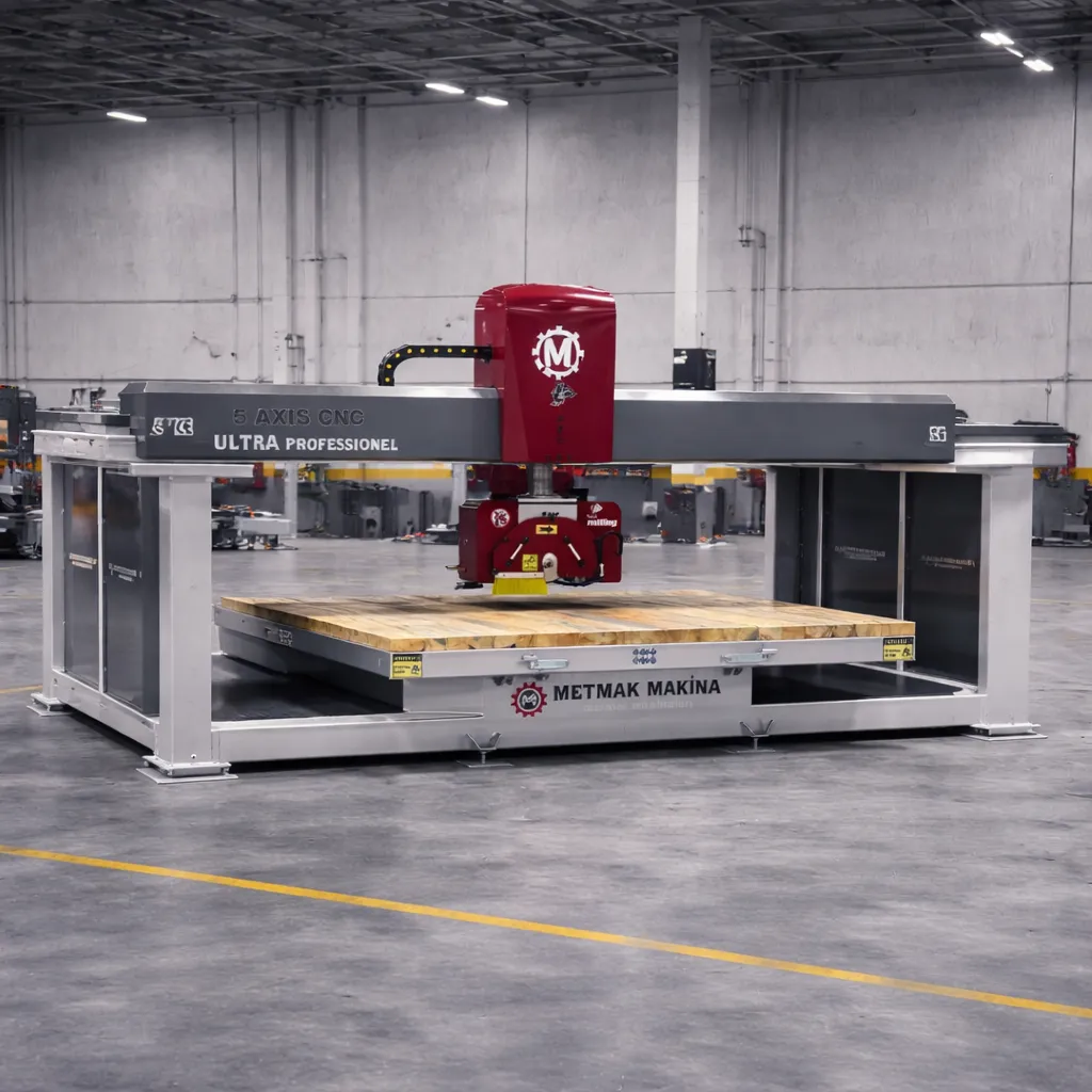 5 Eksen CNC Köprü Kesim Makineleri