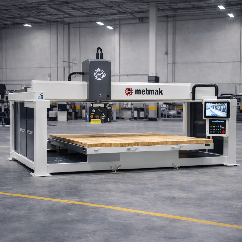 Kameralı 5 Eksen CNC Köprü Kesim Makineleri